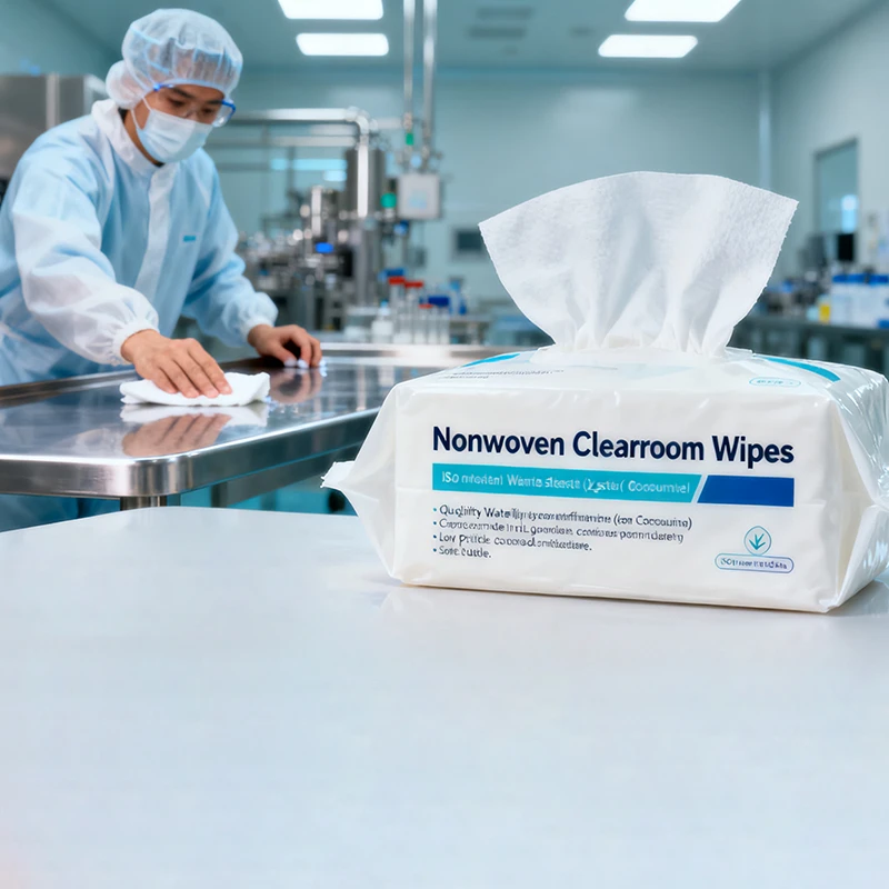 Nonwoven Cleanroom Wipes
